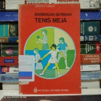 Bimbingan Bermain Tenis Meja