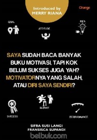 Saya Motivator Diri Saya Sendiri