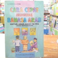 Cara Cepat mengenal Bahasa Arab Untuk Anak-Anak TK/TPA