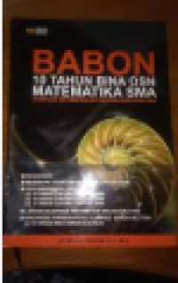 Image of Babon: 10 Tahun Bina OSN Matematika SMP