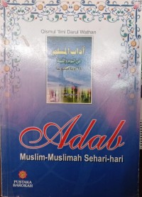 Adab Muslim-muslimah Sehari hari