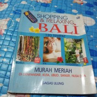 Image of Shopping & Relaxing Bali